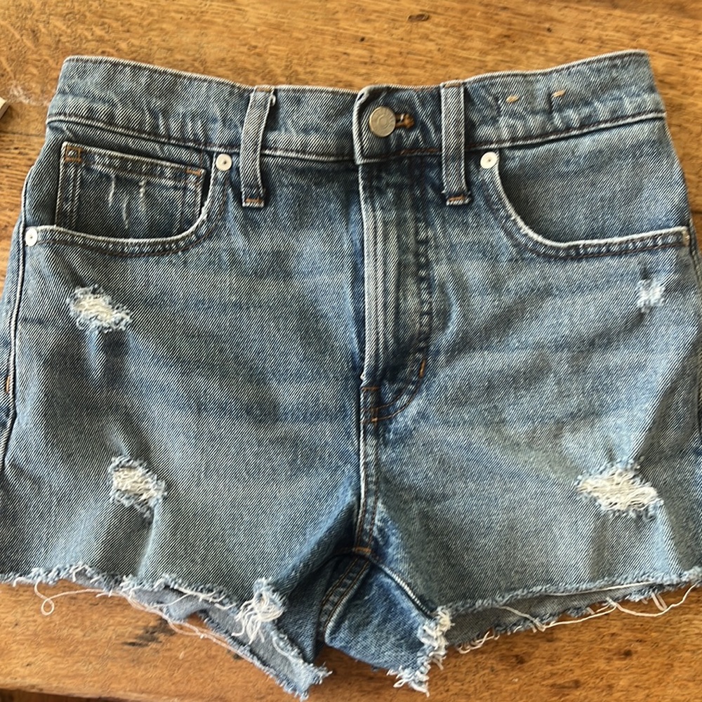 Madewell Jean Shorts Sz 27